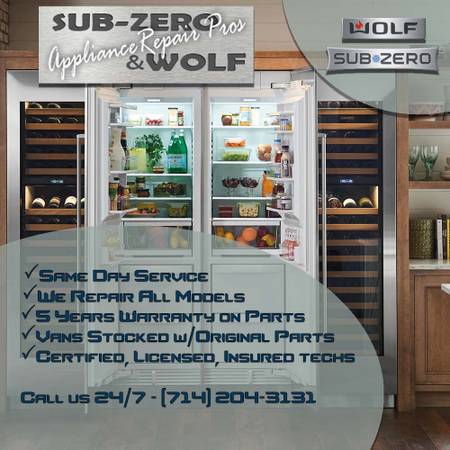 Sub-Zero Fridge Acting Up? Call Us for Same-Day Expert SubZero Repair! 1