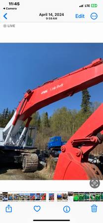 1982, 7400 linkbelt excav. new eng. - $44,000 (anchorage)63470289640449121