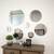 vidaXL - Wall Mirror Transparent Glass Small, Medium, Large..! 2 thumbnail