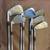 Golf Clubs Irons with Small Blue Carry Bag 5 thumbnail