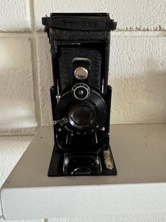 Cámara plegable Vintage Ica Icarette 503 con fuelle - $50 (novato)63437180998275124