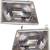 Left or Right Side Headlights For Ford E-350 Econoline 1999-2007 Halog 4 thumbnail