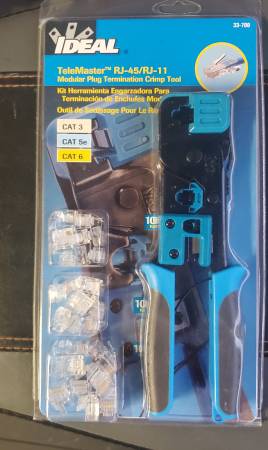 Ideal rj-45/11/14 crimper 1
