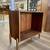 Vintage Mid Century Teak Open Record Cabinet/Side Table 7 thumbnail