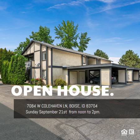 $249,900 / 2br - 813ft2 - BOISE CONDO perfect for first time buyer, or investor (7084 Colehaven)63794920395137120