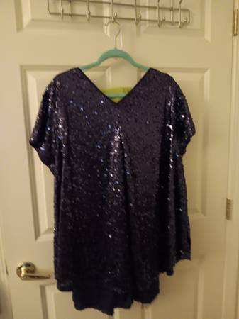 SEQUIN TOP & PANT SET - WOMENS' PLUS SIZE 1