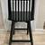 New Linden Bar Stool Windsor Wood Counter Height Barstool Black 3 thumbnail