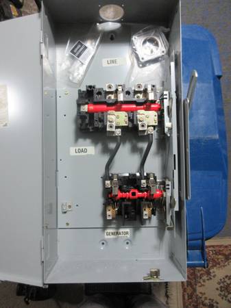 Midwest Utility to Generator Transfer Switch 1