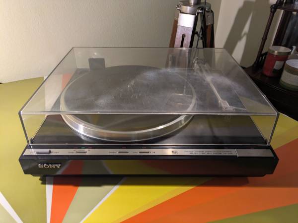 Sony PS-X55 turntable 1