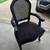 French Country Round Pedestal Dining Set Table & 4 Cane-Back Armchairs 2 thumbnail