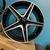 17'' wheels for Mercedes C300 CABRIOLET 2017 & UP 17x7.5 Offset 45 3 thumbnail