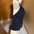 Lands" End Black Halter Swim Top NWOT Size 8 3 thumbnail