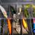 Fishing Tackle Box with Pole Sock and 10 NEW Fish Hooks Lures combo 2 thumbnail