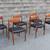 DANISH Designer MCM Mid Century Teak Dining Chairs Restored 1960s 10 thumbnail