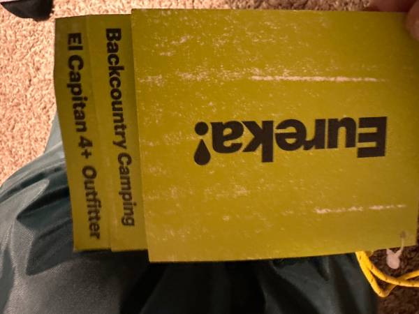 Tent, 4 person Eureka El Capitan 4+ Outfitter 1