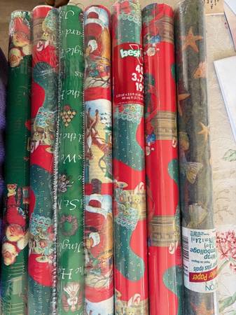 Holiday/Christmas wrapping paper 1