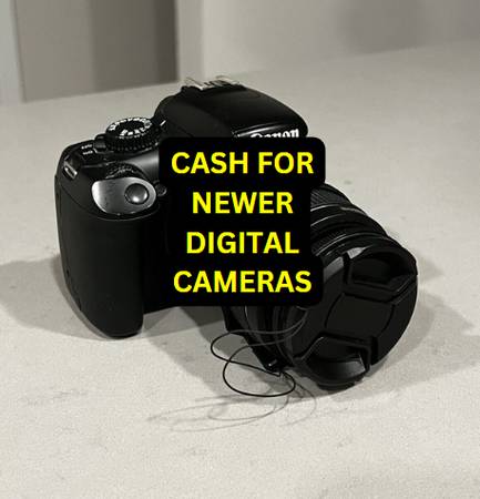 I want to pay you CASH for your CAMERAS!!! 1