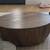 Mango Wood Drum Round Coffee Table 1 thumbnail