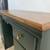 Deep Green & Stained Top Desk (Delivery Available) 6 thumbnail