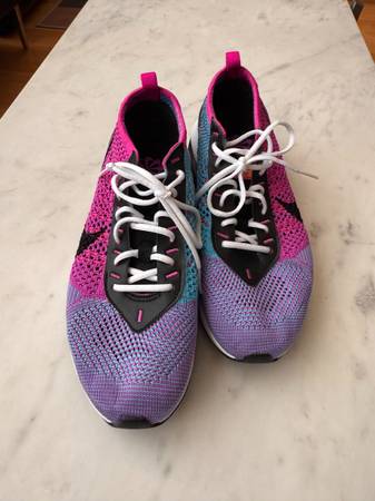 Nike Flyknit Racer Multicolor – Women's Size 7.5– Brand New (No Box) 1