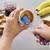 SET OF 6 Wilton 570-1190 Easy-Flex Cake, Silicone Spatulas, Blue - NEW 6 thumbnail