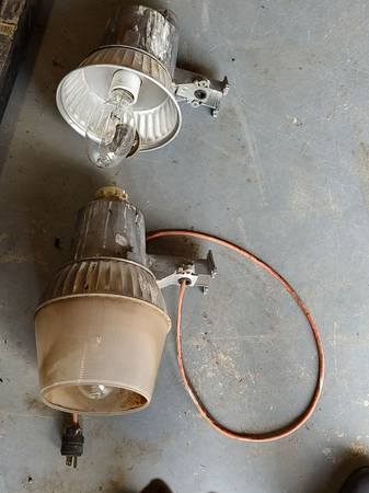 Outside shop lights 1