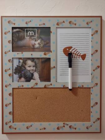 Cat Picture Frames / Dry Erase / Bulletin Board 1
