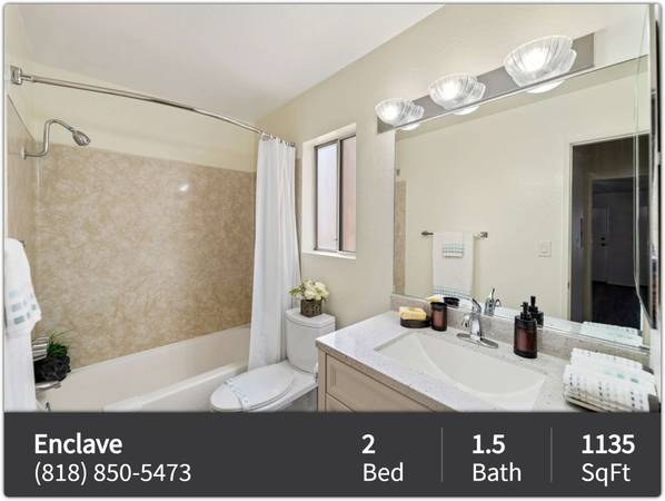 $2,505 / 2br - 1135ft2 - Quiet neighborhood and incredible amenities! 2 bed / 1.5 bath! (Studio City)63701015553025120
