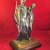 " BRONZE SCULPTURE " DIANA WITH YOUTH " SIGNED DUMAIGE " 10 thumbnail