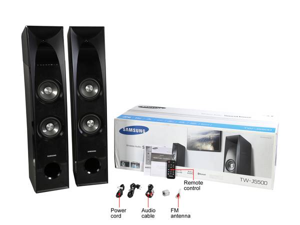 Samsung Bluetooth Large Floor-standing Speakers for Home Theater NIB 1