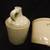 Collectable Ceramic Stoneware Pottery Crock Beige Glazed Jug Handle 13 thumbnail