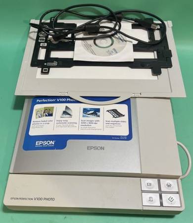 Looking for a flatbed USB scanner  slides and negatives capable 1