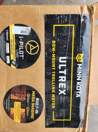 Trolling motor minnkota ULTREX..NEW.NEW.NEW 1