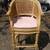 Old Hickory Tannery Tall Heavy Cane Swivel Chair 4 thumbnail