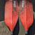 1 red kayak paddle...2 single black oars 7 thumbnail