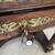 Antique Empire Vanity walnut wood with dark green marble top 3 thumbnail