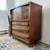 Vintage MCM Walnut Highboy Tallboy Dresser 7 thumbnail