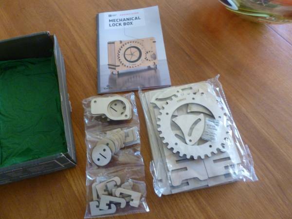 Mechanical Lock Box NEW  and Rare by Eureka Crate 1