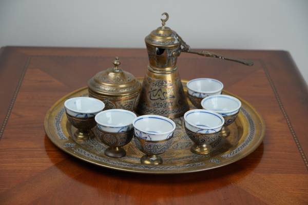 Antique Turkish Coffee Set 1