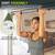 DOORWAY-MOUNTED PULL-UP CHIN-UP BAR HEAVY DUTY 220 LBS. CAPACITY BLACK 2 thumbnail