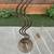 Vintage Postmodern Memphis Style Sculptural Curved Wave Floor Lamp 198 5 thumbnail