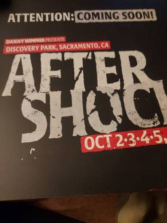 Shuttle parking available for Aftershock 2.4 miles away secure park (west sac)63848875905027120