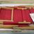 BRAND NEW! Portable Wood Red Lounge Chair with Removable Leg Rest 7 thumbnail