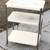 Vintage Mid Century Rolling Metal Kitchen Bar Cart 1 thumbnail