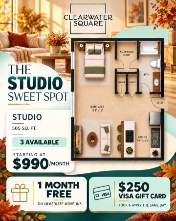 Assigned Resident Parking, Ample Storage Options 1