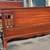 Beautiful Vintage Solid Mahogany Full Size Bed Frame 3 thumbnail