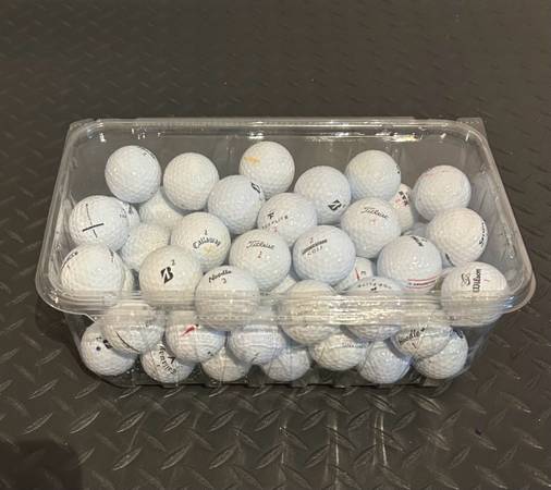 75 Lightly Used Golf Balls 1