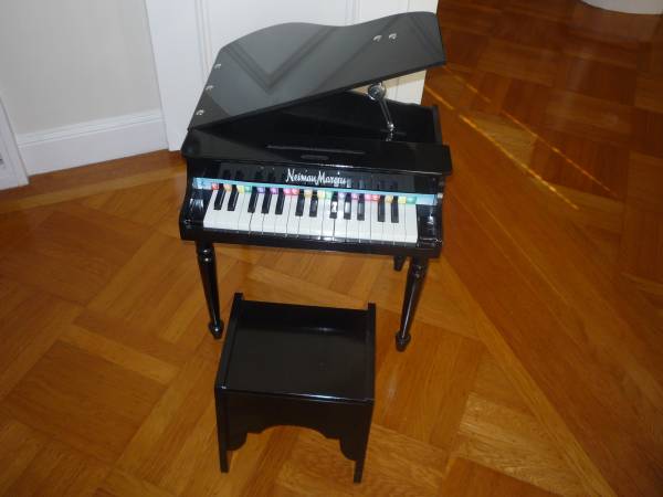 Neiman Marcus toy piano - 30 keys - $90 (west portal / forest hill)63471477754881124
