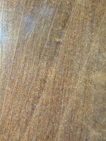 Wooden end table - $20 (Anniston)63440260787075123