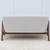 Modern Justin Champaign for Jasper Group Indie Two Seat Loveseat Sofa 13 thumbnail